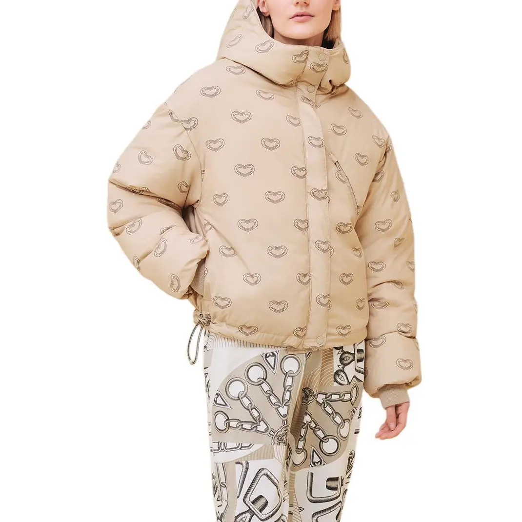

HERMES Женская стеганая куртка FW24, цвет «бежевый глиняный»