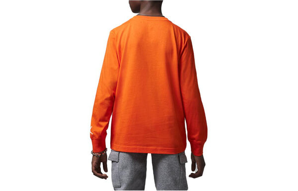 Футболка mvp breakout long sleeve t-shirt 'orange' Air Jordan, оранжевый — фото 2