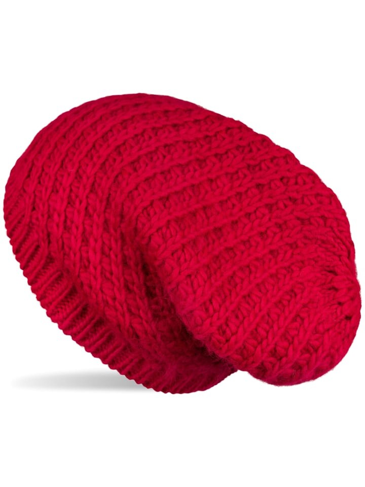 

Шапка styleBREAKER Strick Beanie Mütze, красный