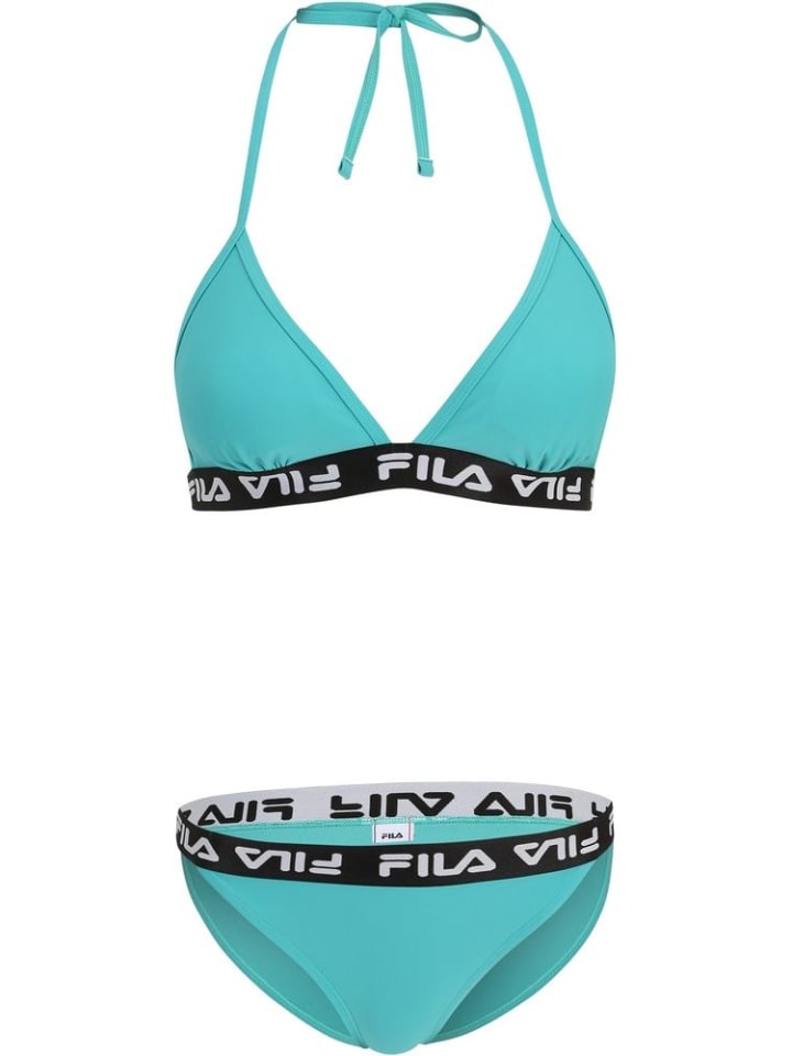

Комплект бикини Split Triangle Bikini Fila, синий