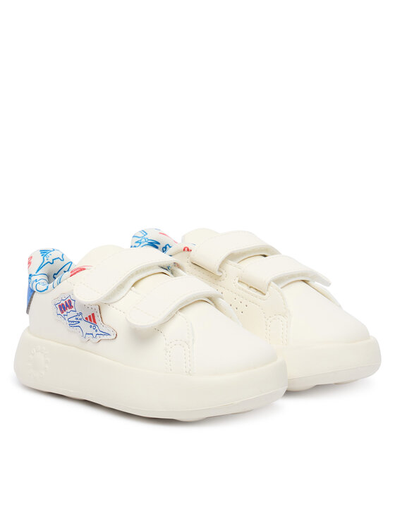 Кроссовки Advantage Dino Shoes Kids JP6163 Adidas, белый — фото 2