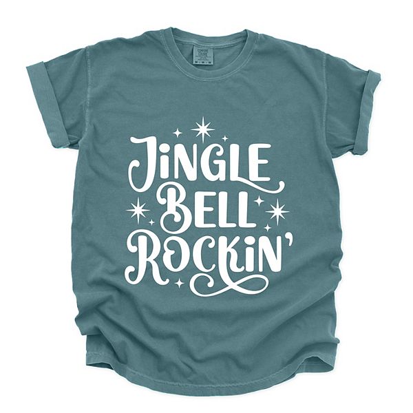 

Футболка Jingle bell rockin' sparkle для женщин, окрашенная в готовом виде Simply Sage Market, Blue Spruce, Зеленый, Футболка Jingle bell rockin' sparkle для женщин, окрашенная в готовом виде Simply Sage Market, Blue Spruce