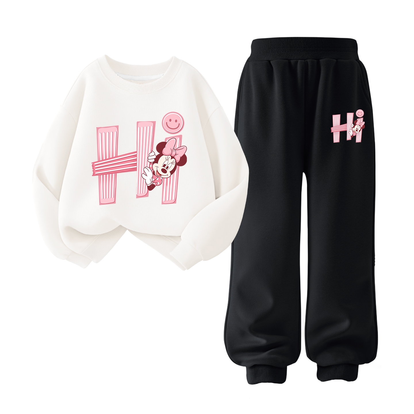 

Детская повседневная спортивная одежда Disney, белый