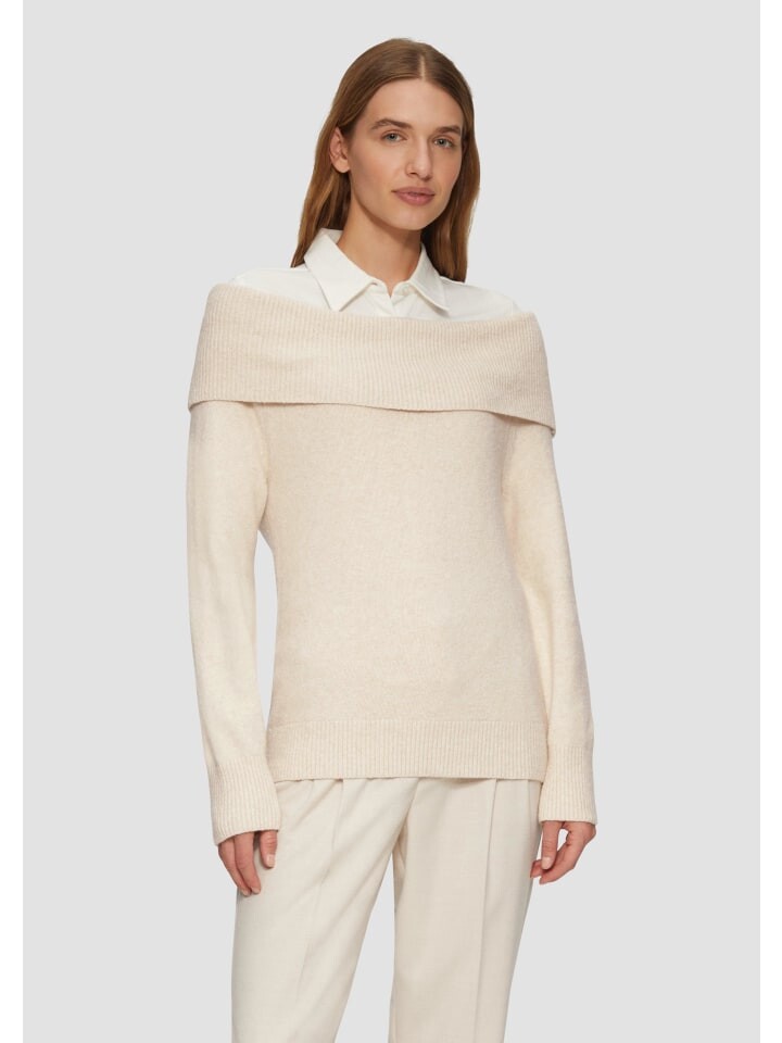 

Пуловер s.Oliver Strickpullover langarm, бежевый