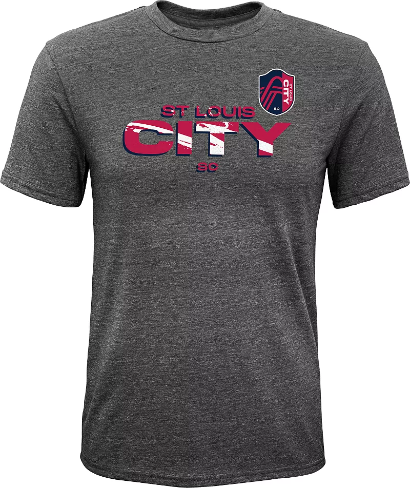 

Красная футболка MLS Youth St. Louis City SC Divide Outerstuff