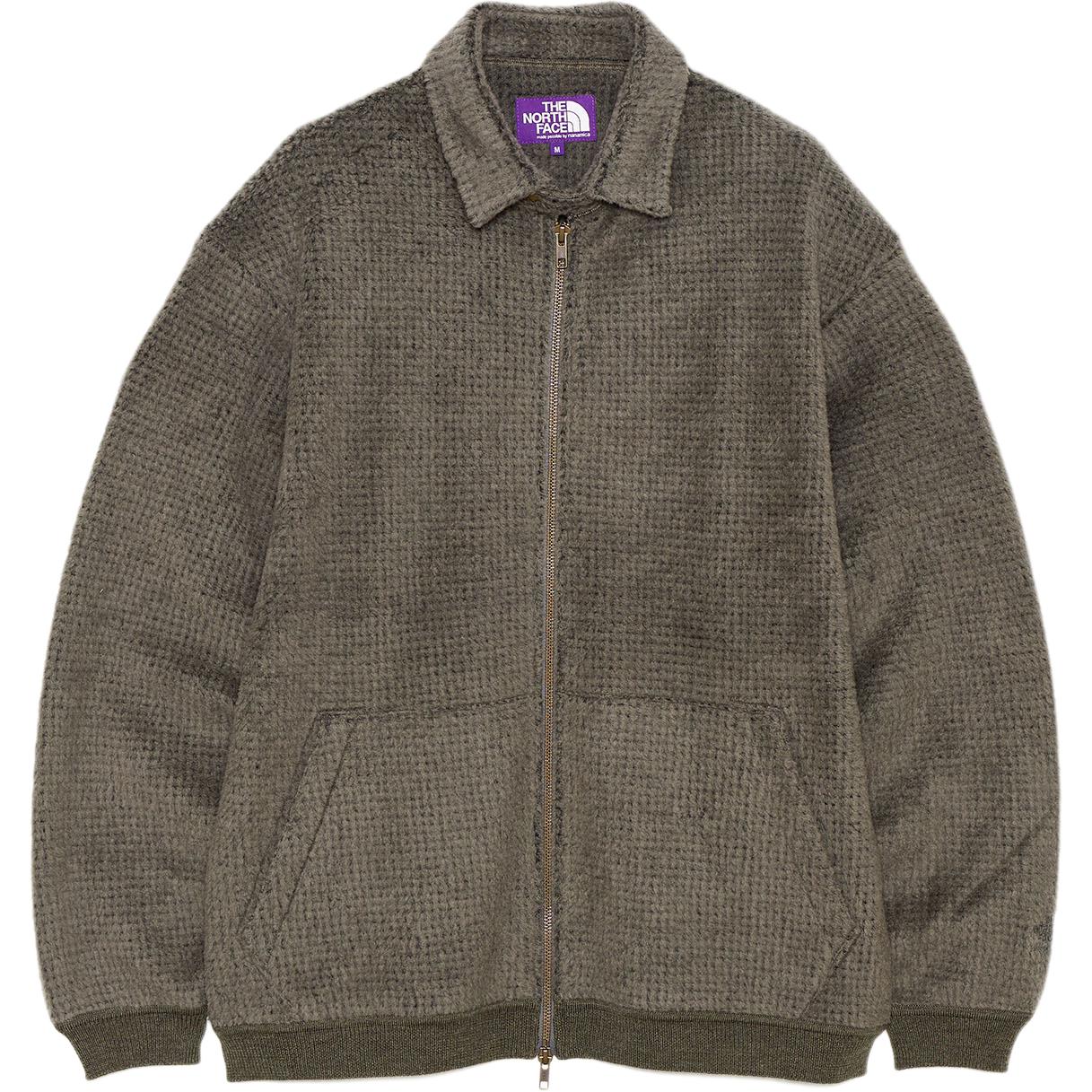 

Свитер из флиса Polartec Wool с бархатистой текстурой для мужчин THE NORTH FACE PURPLE LABEL, asphalt серый
