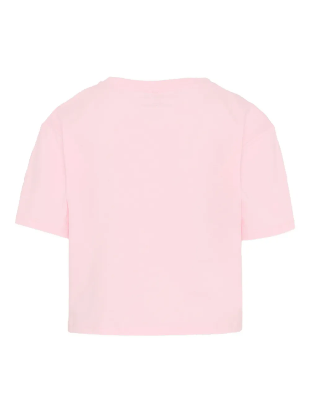 Футболка с короткими рукавами и цветочным принтом Stella Mccartney Kids, розовый — фото 2