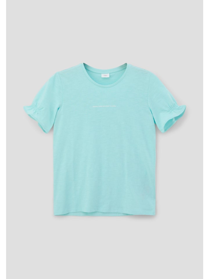 

s.Oliver Футболка цвета 6006_бирюзовый, Зеленый, s.Oliver Футболка цвета 6006_бирюзовый