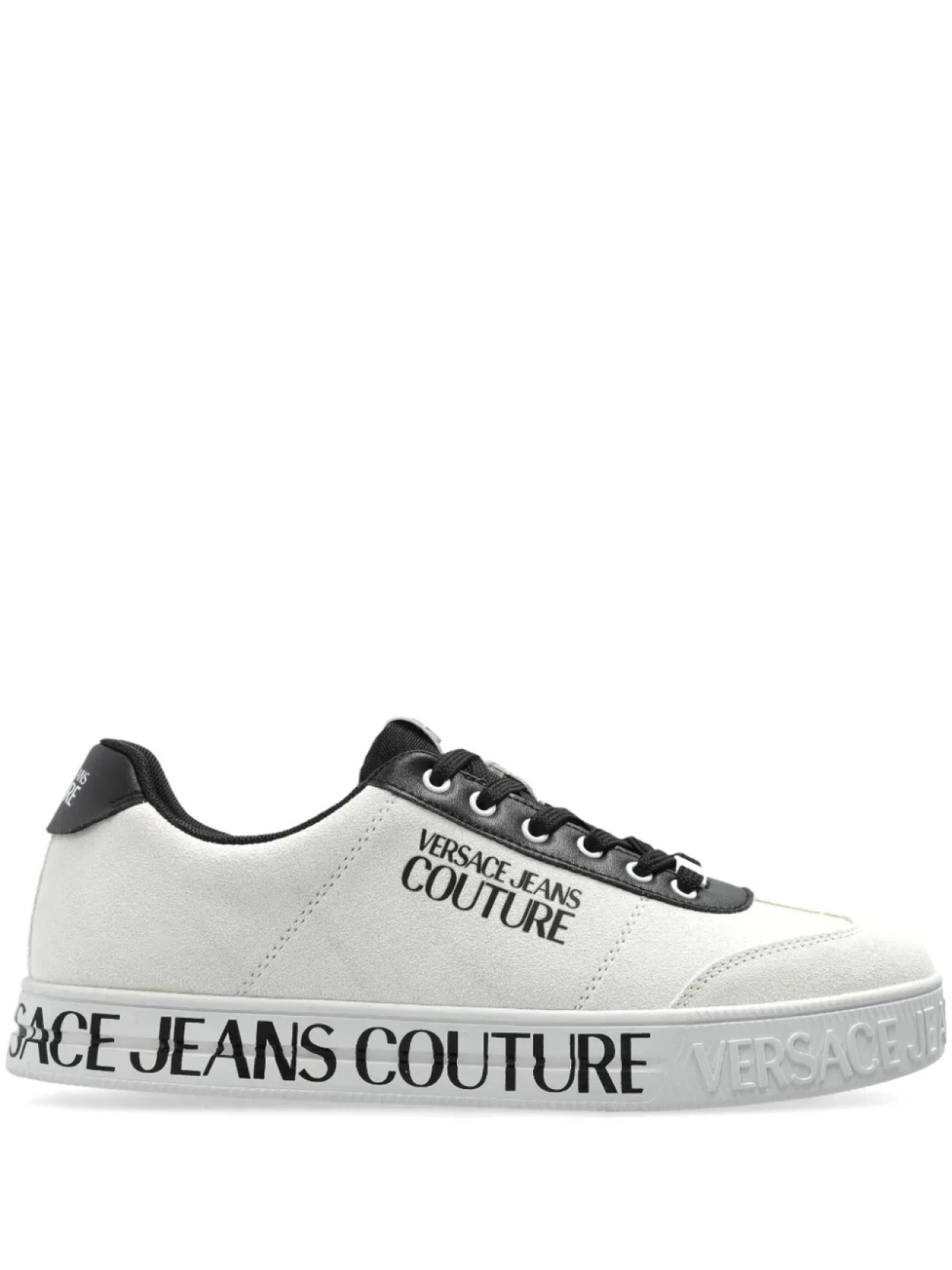 

Замшевые кроссовки Versace Jeans Couture, белый