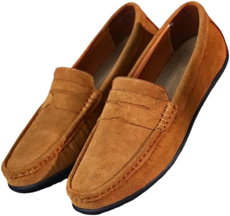 

Модные мужские лоферы больших размеров Fmshi, желтый