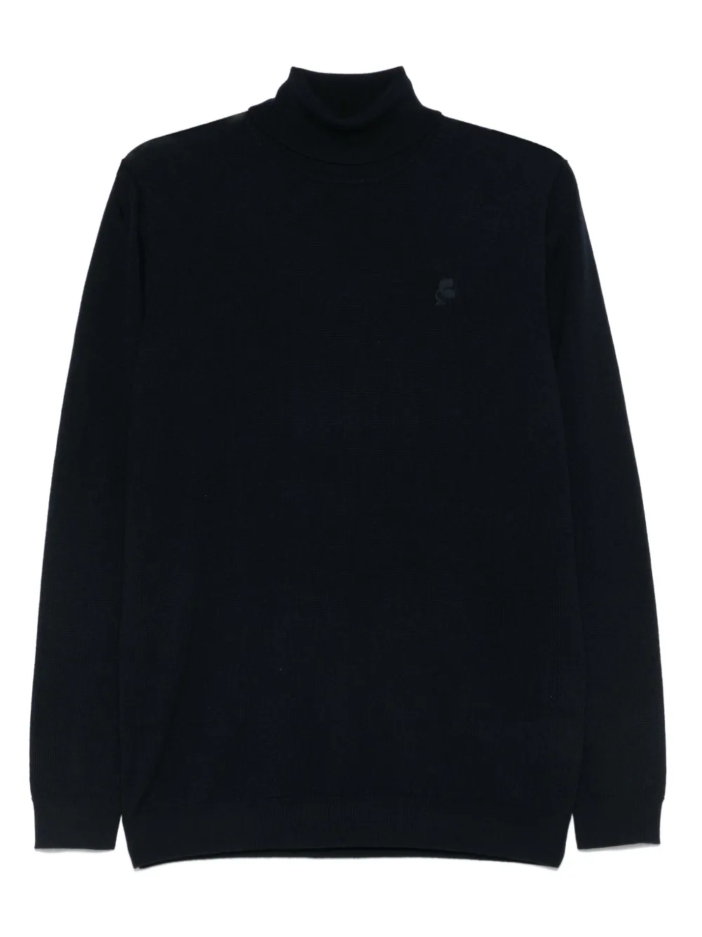 

Шерстяной джемпер KARL LAGERFELD, синий