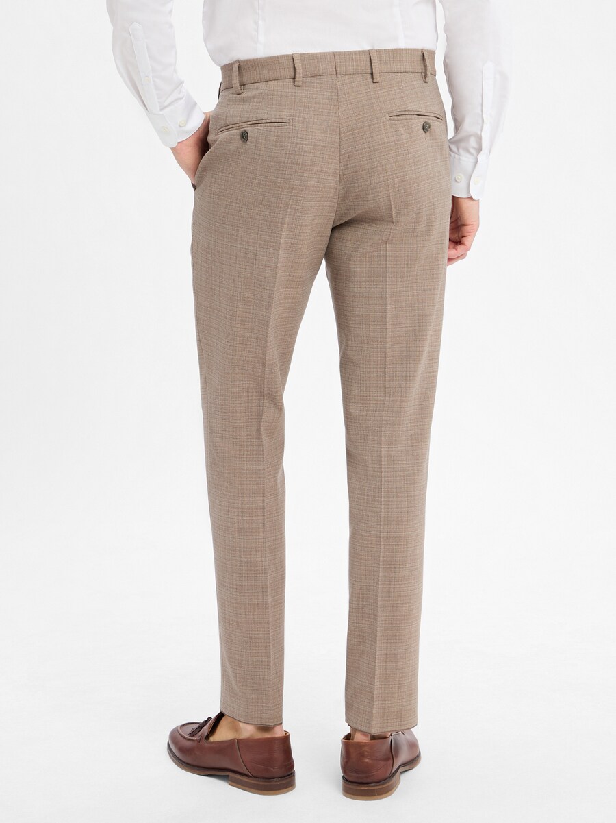 

Обычные плиссированные брюки Digel Per, Beige