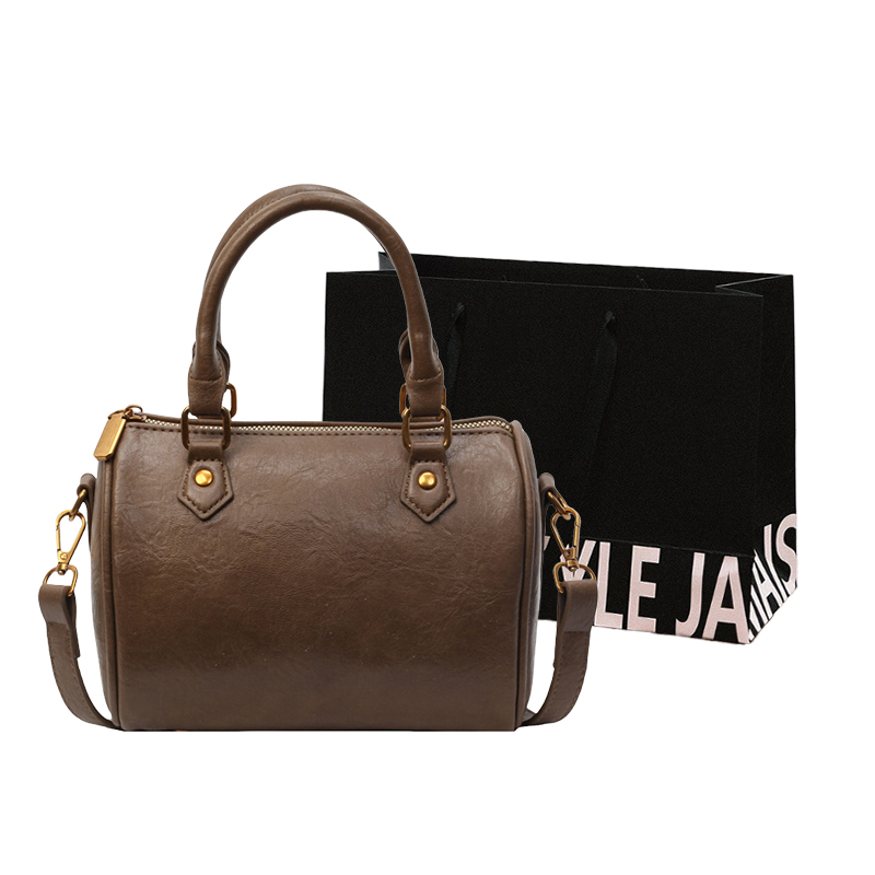 

Кроссбоди PU обычная женская черная/кофейная/коричневая/грязевая