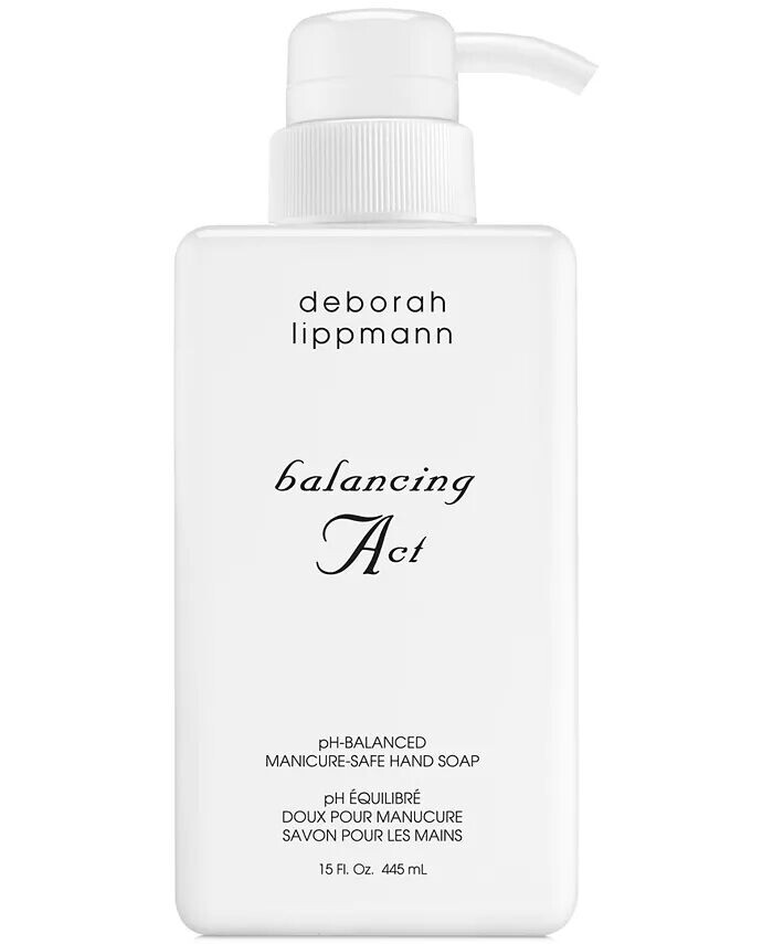 

Balancing Act p H-Balanced мыло для рук, безопасное для маникюра, 15 унций Deborah Lippmann