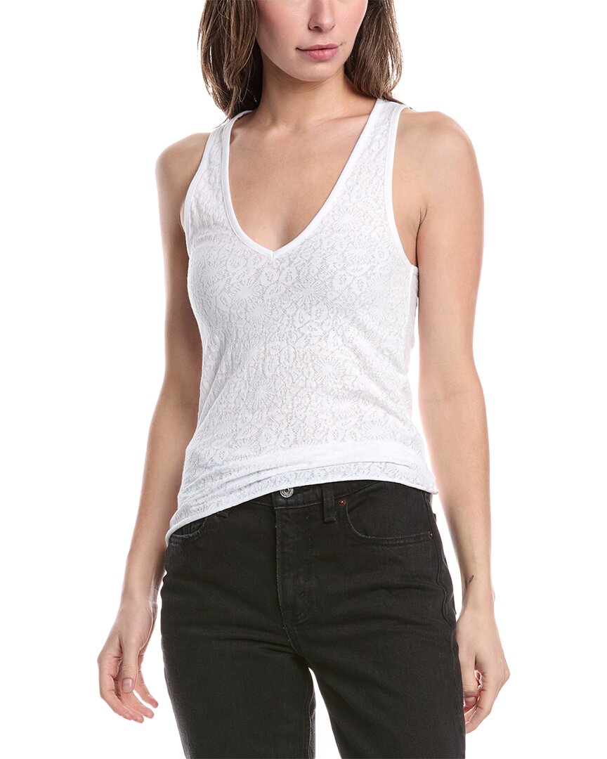 

Жаккардовая майка rag & bone Gemma, белый