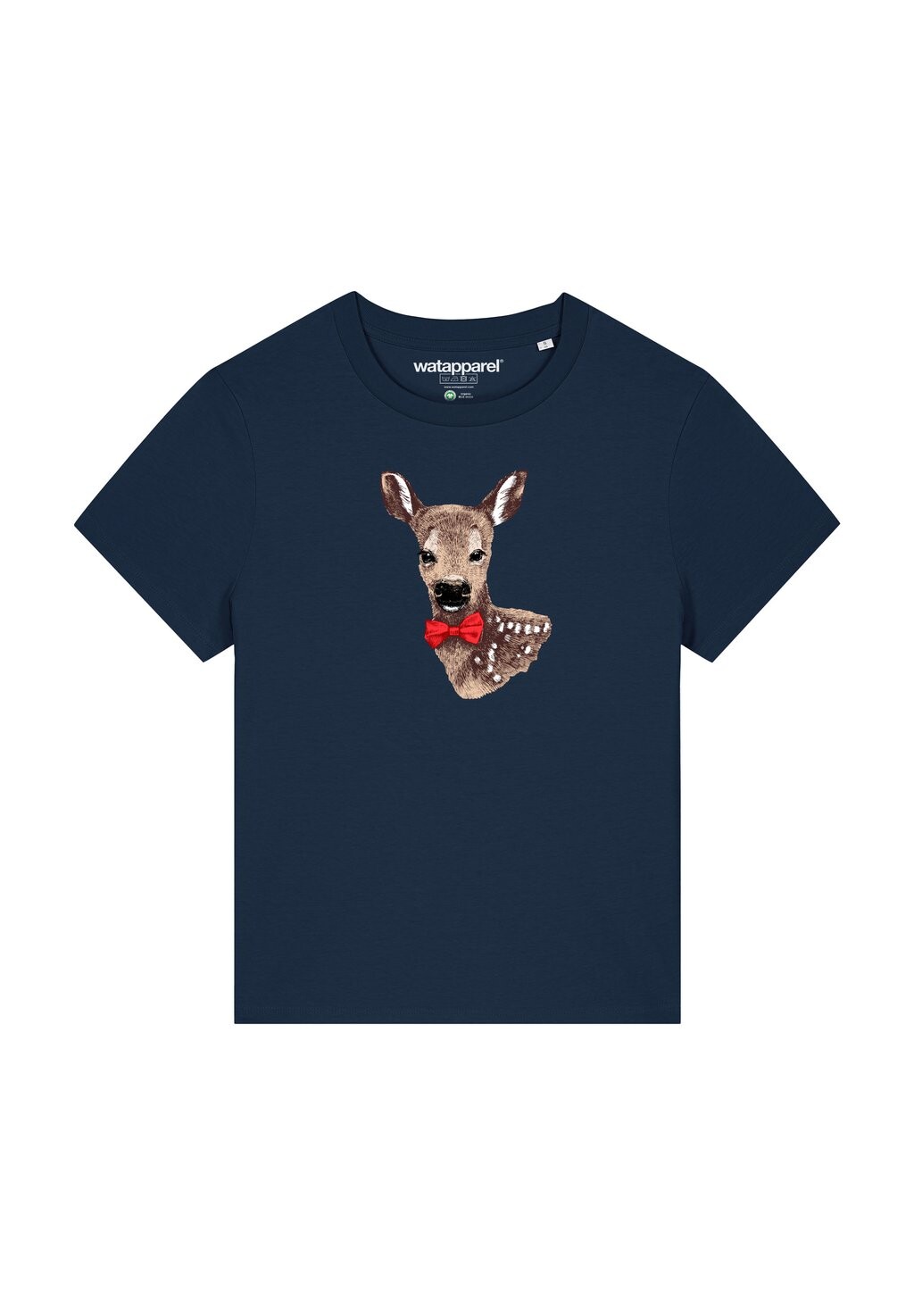 

Футболка с принтом REHKITZ watapparel, темно-синий
