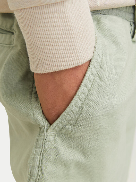 Шорты свободного кроя из ткани Jaiden 12275023 Jack&Jones Junior, серый — фото 4