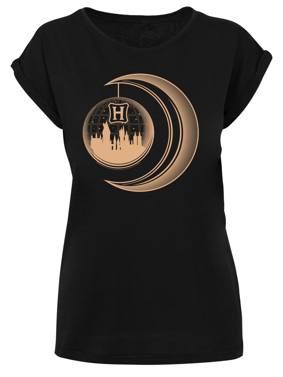 

Футболка F4NT4STIC Shirt Harry Potter Hogwarts Moon, черный