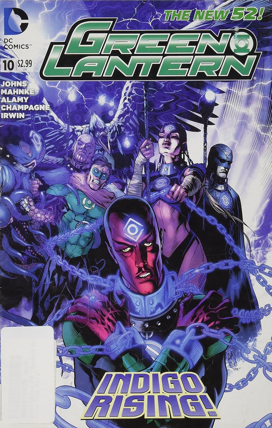 

Green Lantern #10 "'Secret of the Indigo Tribe' Part 4" (DC COMICS)