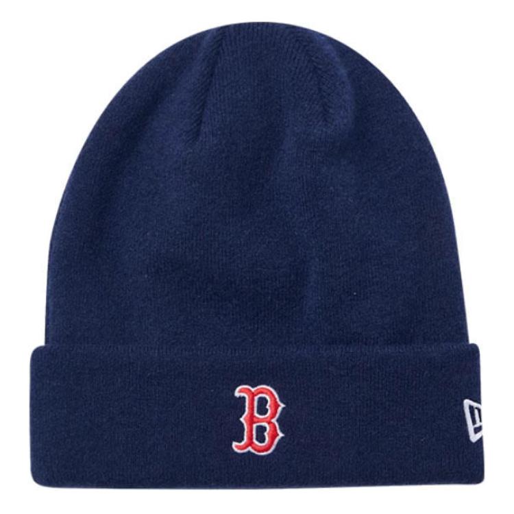 

New Era Полиамидная вязаная шапка унисекс тёмно-синяя, Navy Blue