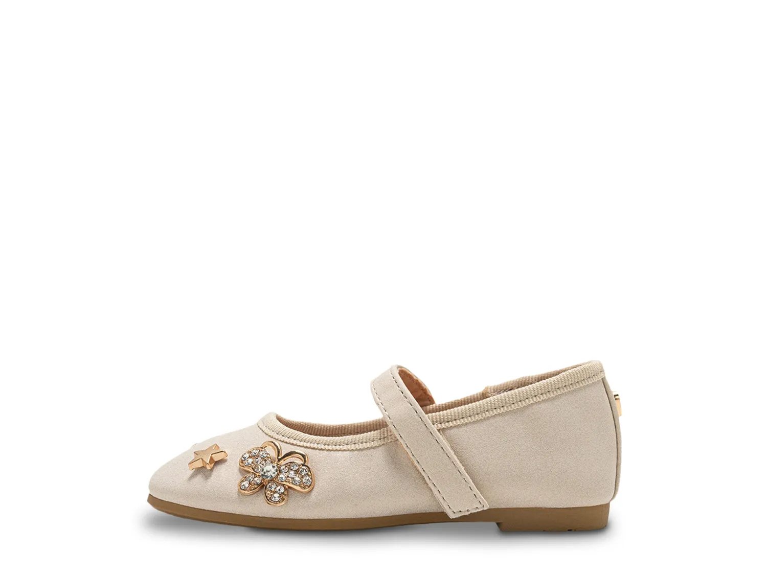 Балетки bebe Briana Mary Jane Flat - Kids', серо-коричневый — фото 3