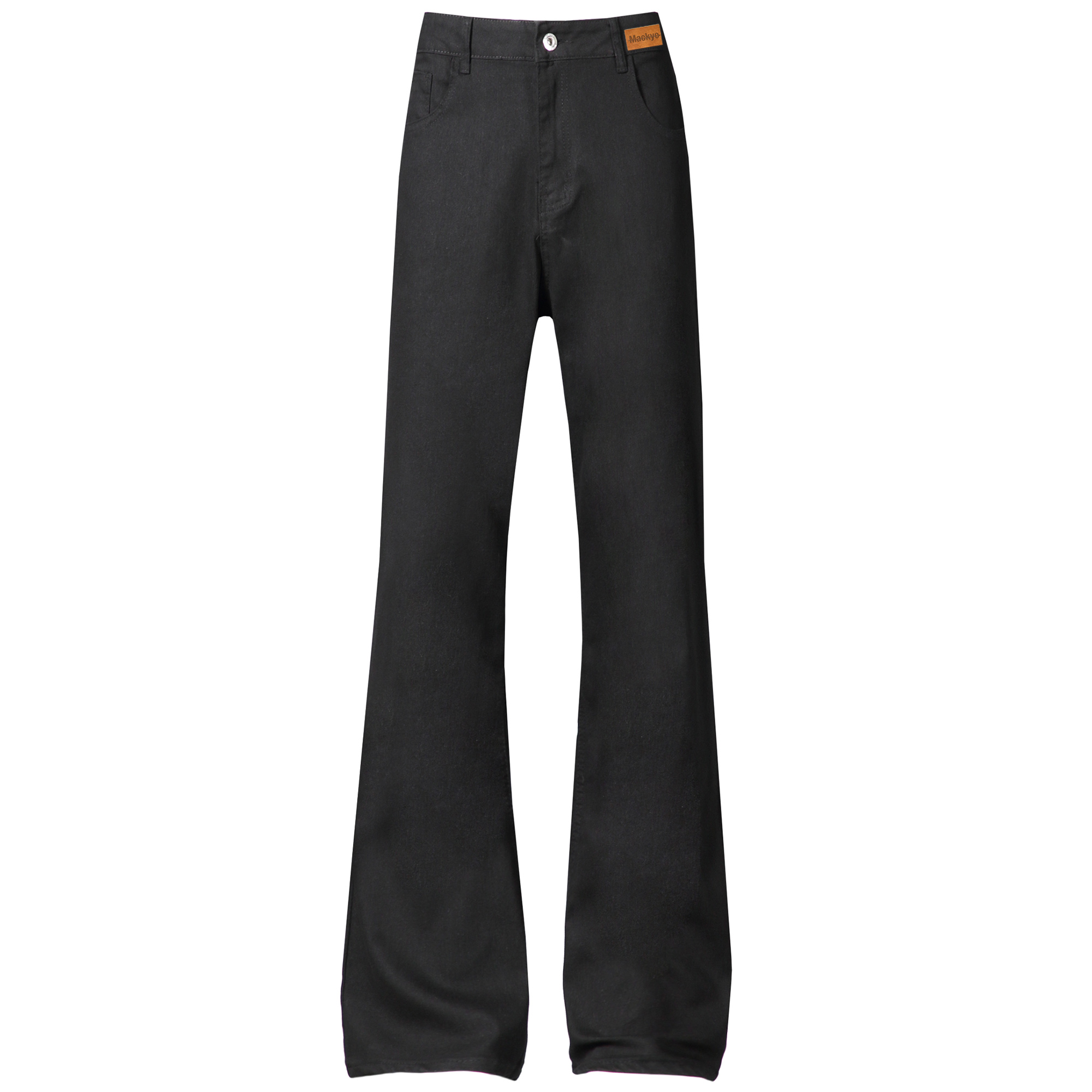 

Джинсы Unisex Thickened Straight Fit Mackyo, черный fleece-lined