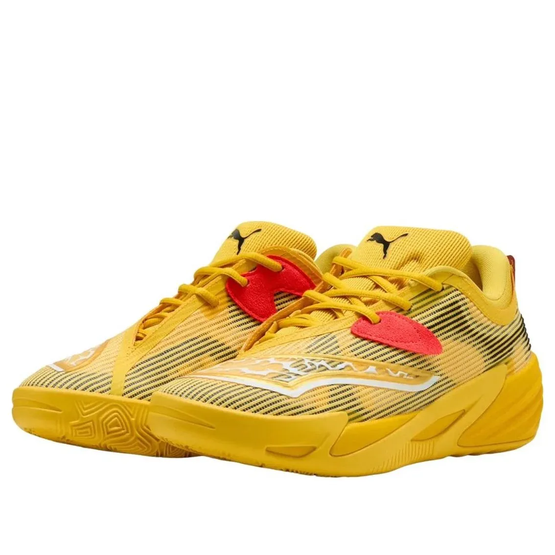 Кроссовки PUMA All-Pro Nitro 'Pikachu', желтый — фото 3