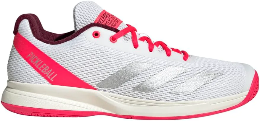 

Мужские кроссовки Adidas Courtflash для пиклбола, белый/металлик/красный