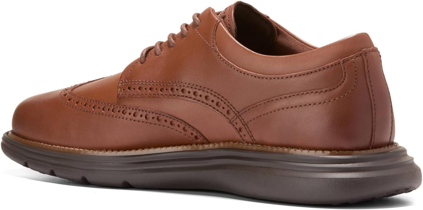 Мужские оксфорды Cole Haan Grand Ultra с ультралегким крыловым носком, Woodbury/Java — фото 3