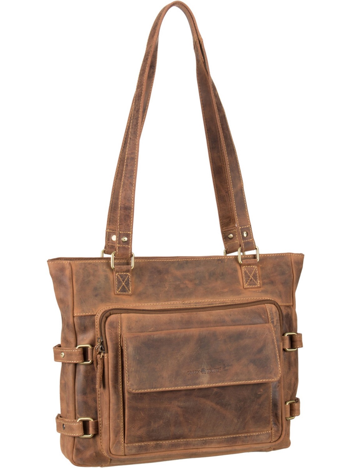 

Сумка Greenburry Handtasche Vintage 1635 Shopper, цвет Sattelbraun