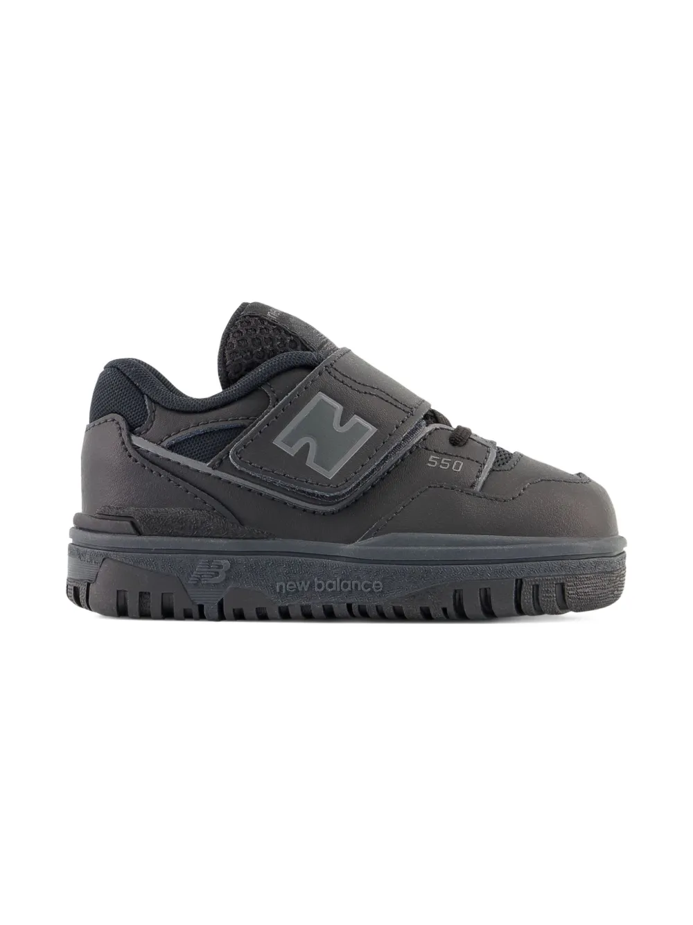Кроссовки 550 на шнуровке New Balance Kids, черный — фото 4