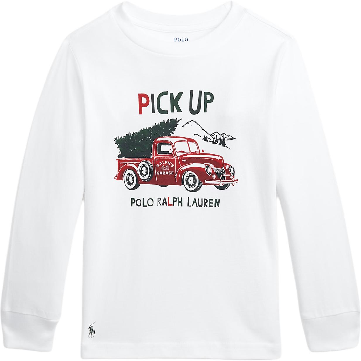 

Polo Ralph Lauren Белая детская толстовка Kids'