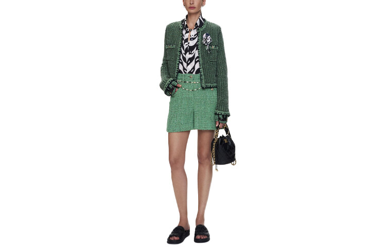 

Куртка женская Chanel, зеленый