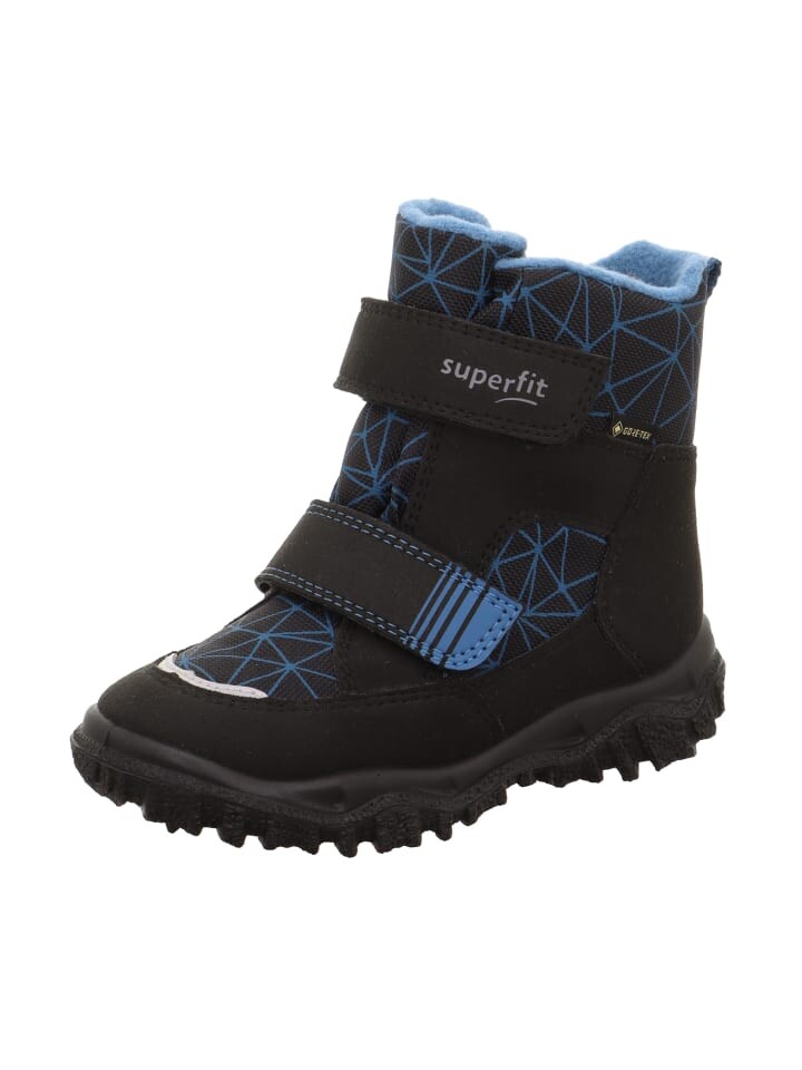 

Сапоги superfit Winterstiefel HUSKY, цвет Schwarz/Blau