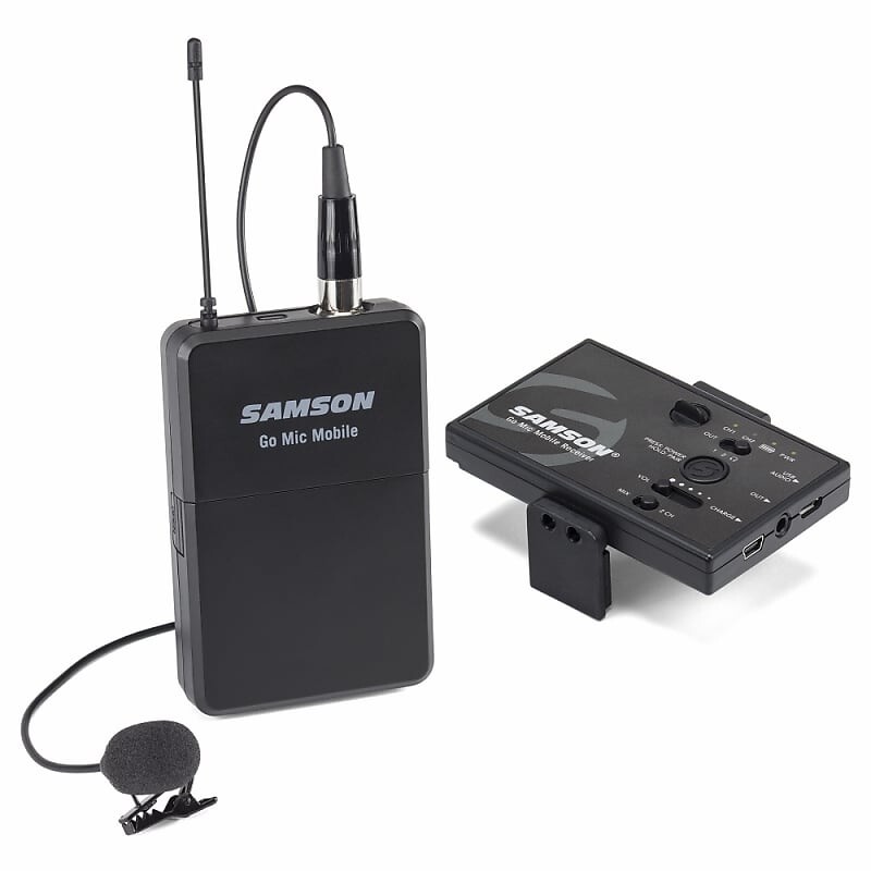 

Беспроводная микрофонная система Samson SWGMMSLAV Go Mic Mobile Digital Wireless Lavalier System with LM8 Lavalier