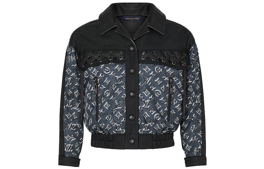 

Новые квартальные продукты LV Jacket Women's Black Louis Vuitton