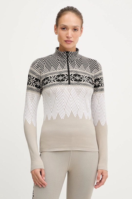 

Функциональная толстовка LADY T-NECK Newland, бежевый