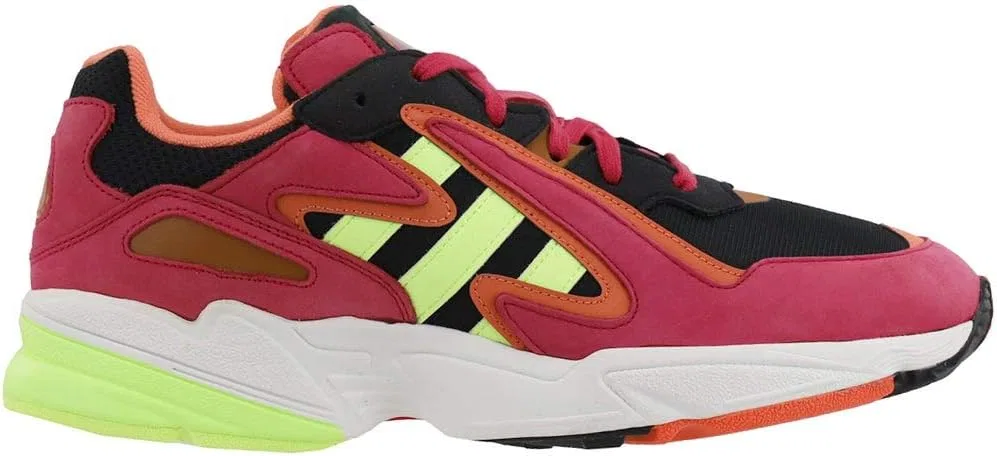 Кроссовки Adidas mens yung-96 chasm, Core Black Hi Res Yellow Energy Pink F17
