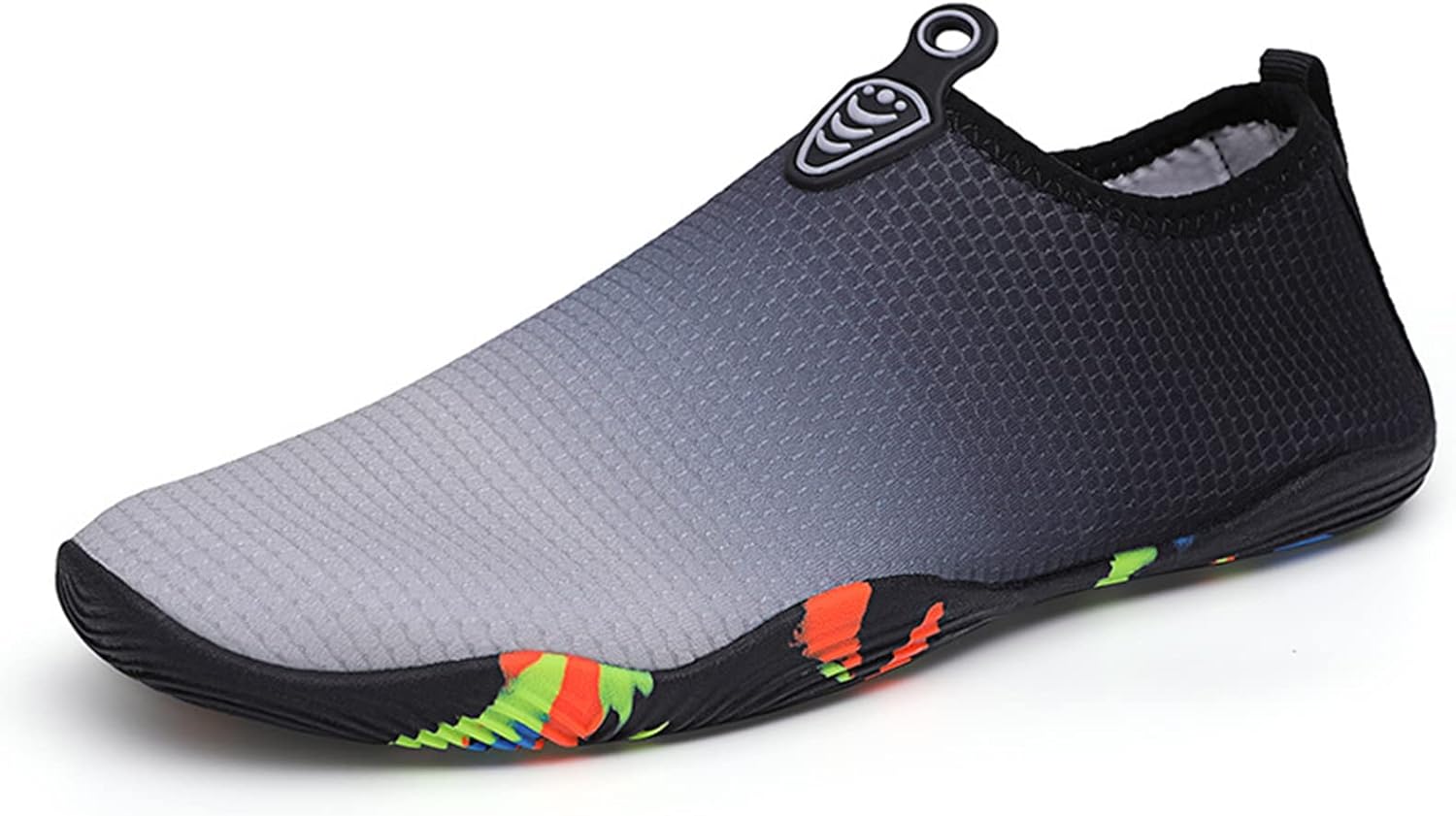 

Водные туфли с градиентным цветом, обувь для пляжа и бассейна, быстросохнущая для водных видов спорта, йоги, тренировок, серфинга и плавания, мужские и женские (Синий-А, 6.5) Alievoke