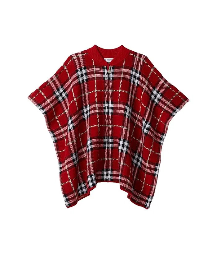 Кейп Burberry Kids Grela Check, красный