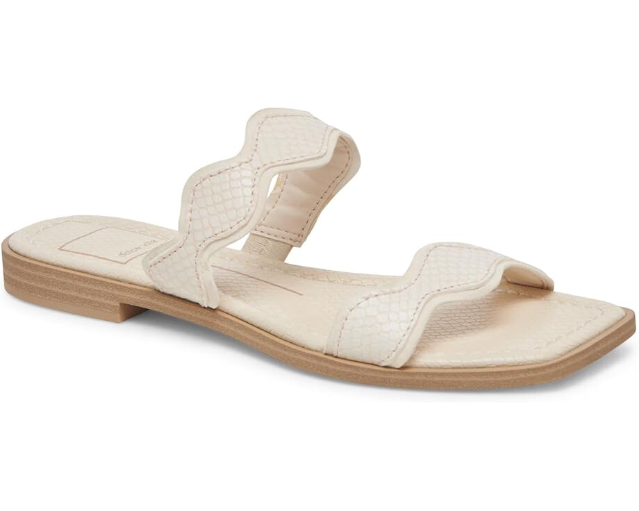 

Сандалии Dolce Vita Ilva Low, цвет Creme Embossed Leather