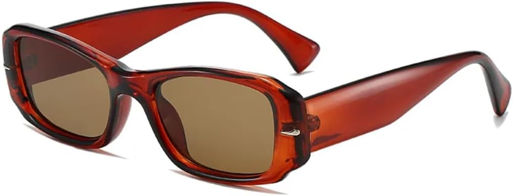 

Солнцезащитные очки с защитой от УФ-излучения UV400 | Линзы с градиентным леопардовым принтом | Яркие линзы для женщин и мужчин, для занятий спортом на открытом воздухе и вождения DSVIGF, Red Brown