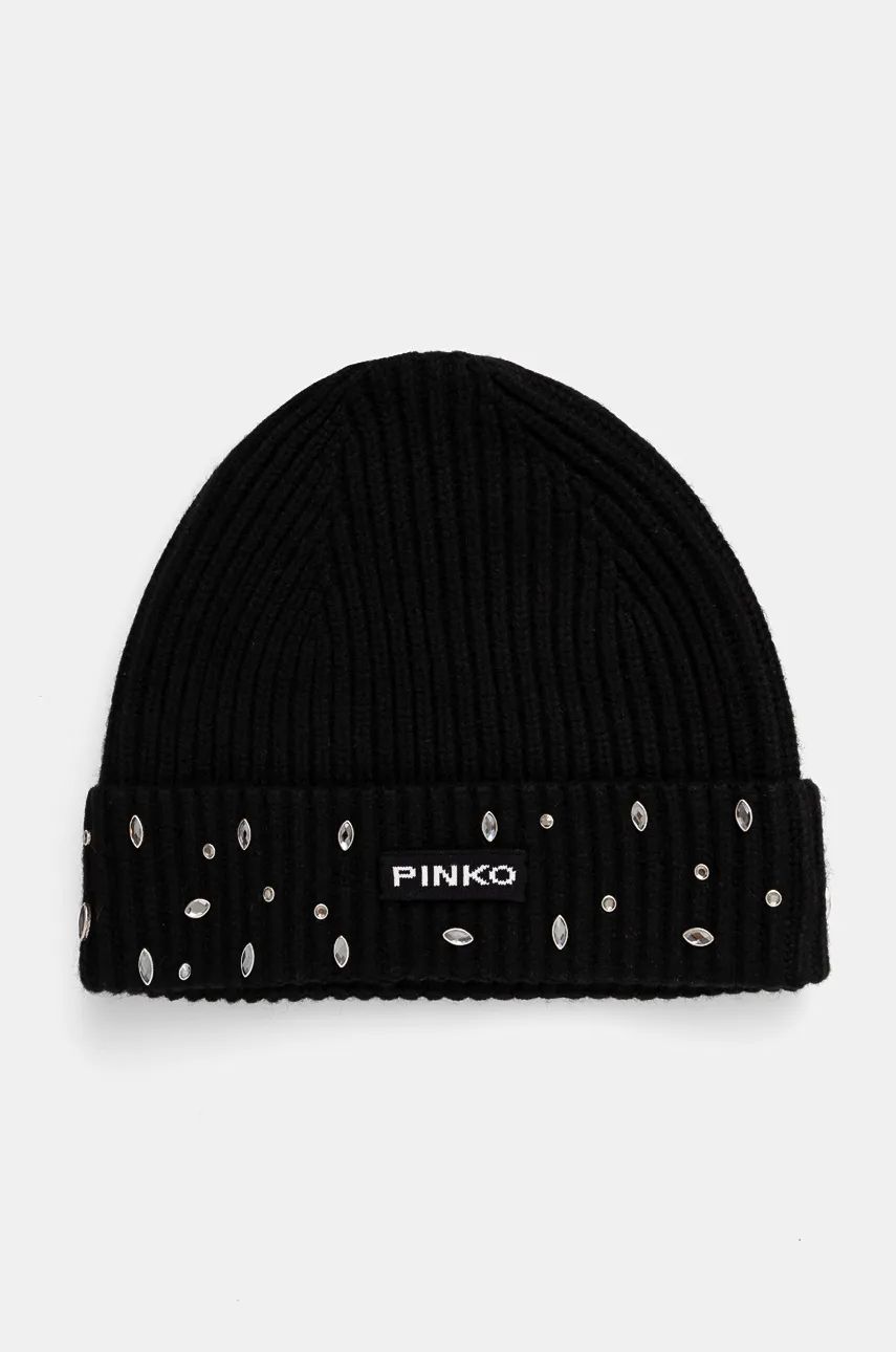 

Кепка Pinko из смесовой шерсти, черный