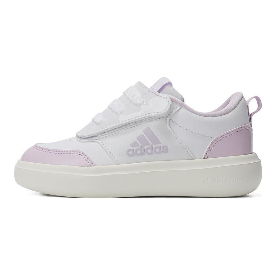 

Кроссовки детские Park St Low-Toop Kids Adidas, белый/фиолетовый
