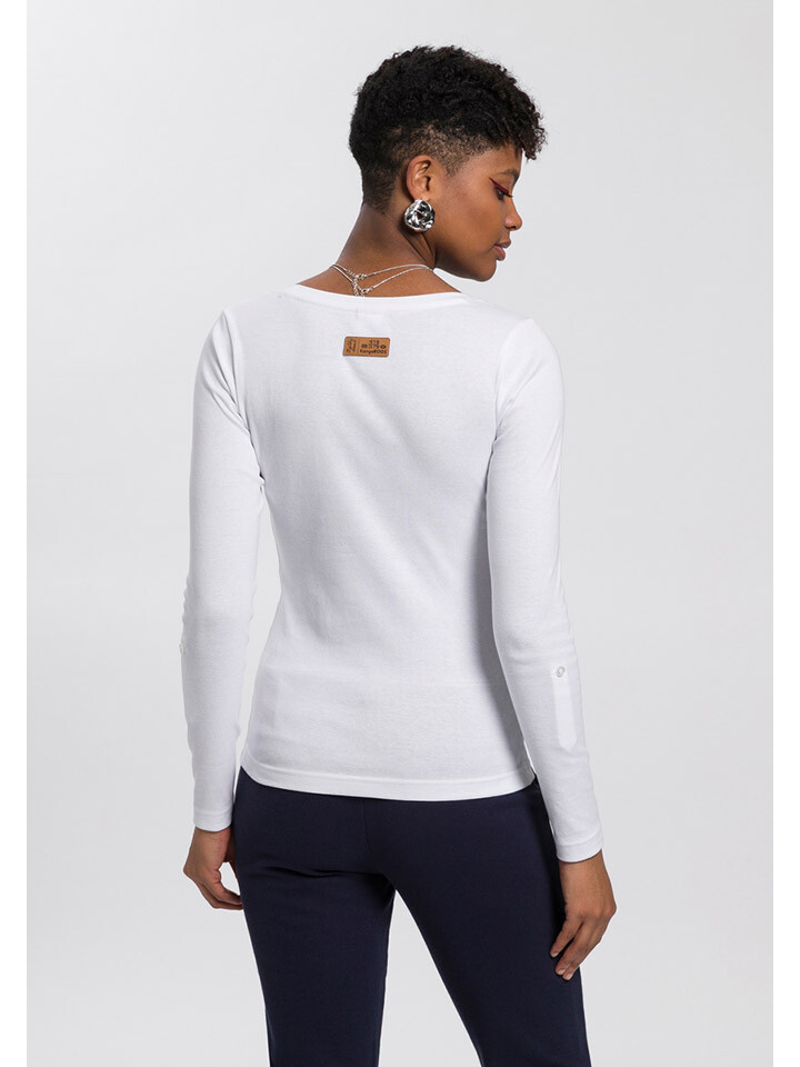 

Лонгслив Kangaroos, белый