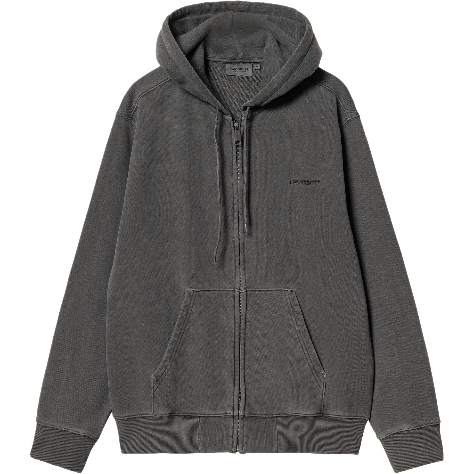 

Carhartt WIP Дастер Свитшот с молнией, Black