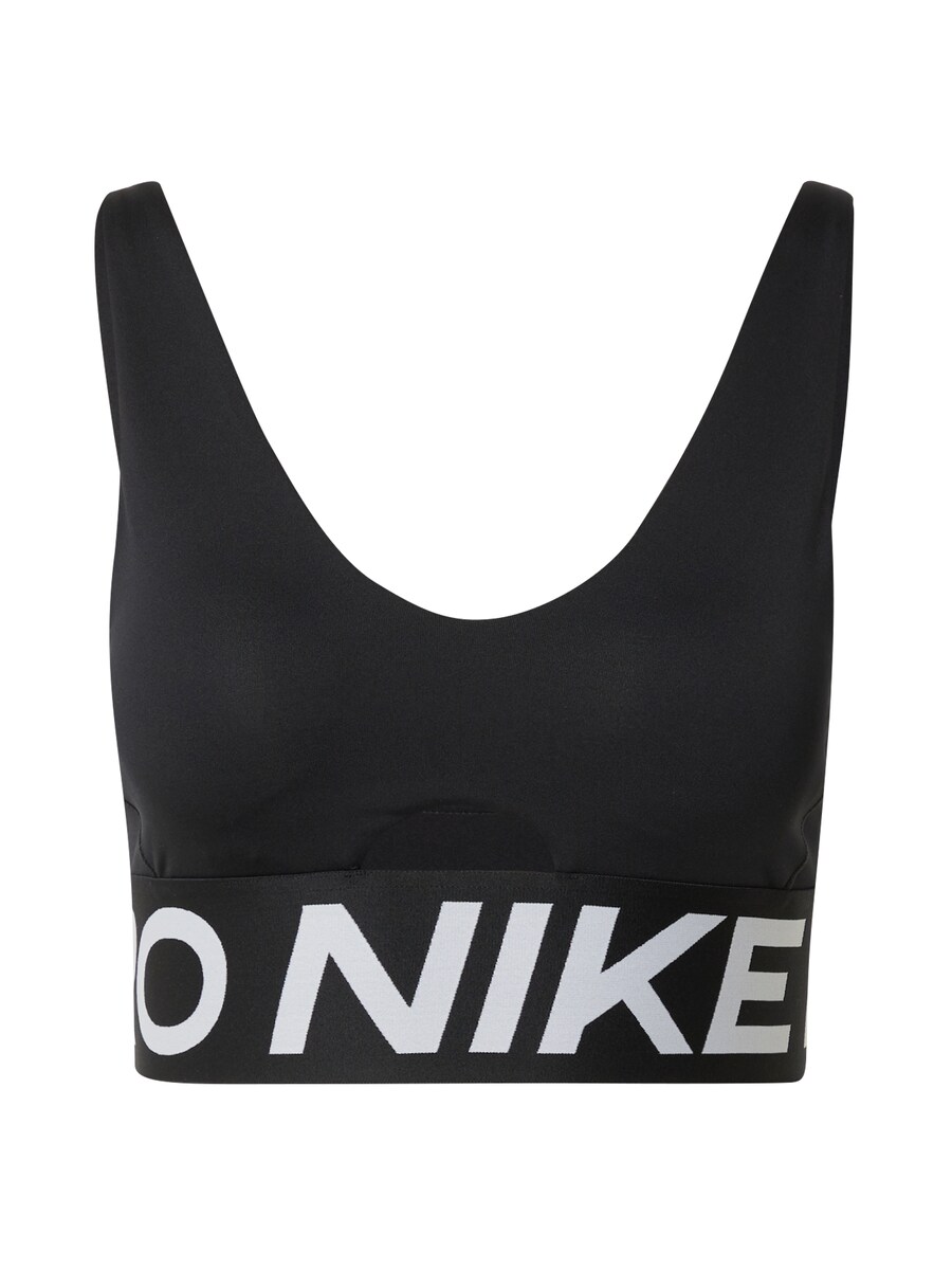 

Спортивный бюстгальтер без косточек NIKE INDY, черный