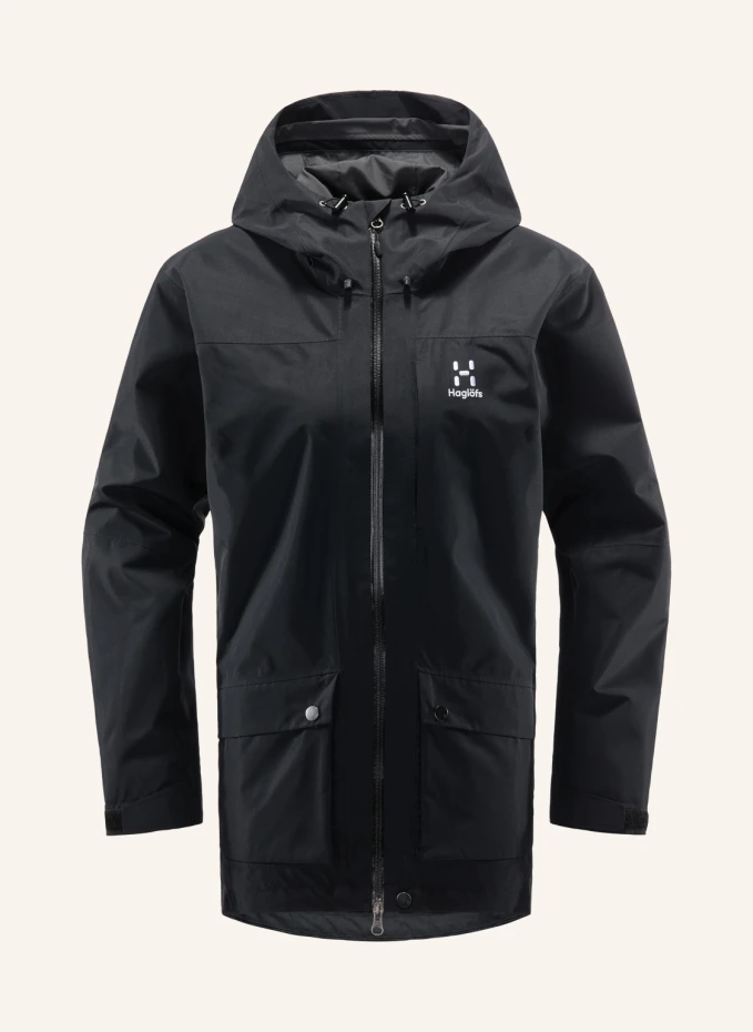 

Жесткая куртка rubus gtx Haglöfs, черный
