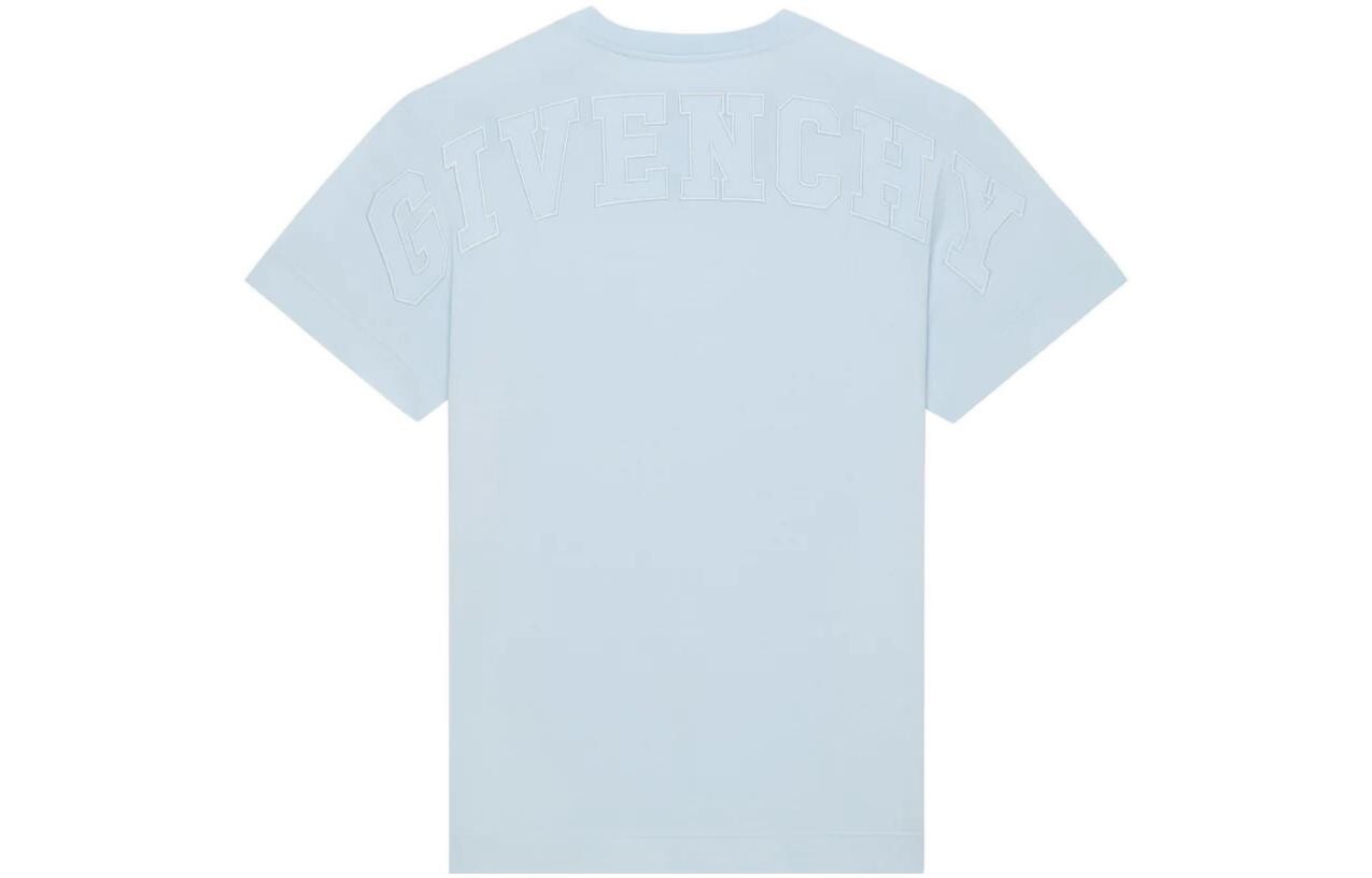 Футболка мужская светло-голубая Givenchy, светло-голубой — фото 2