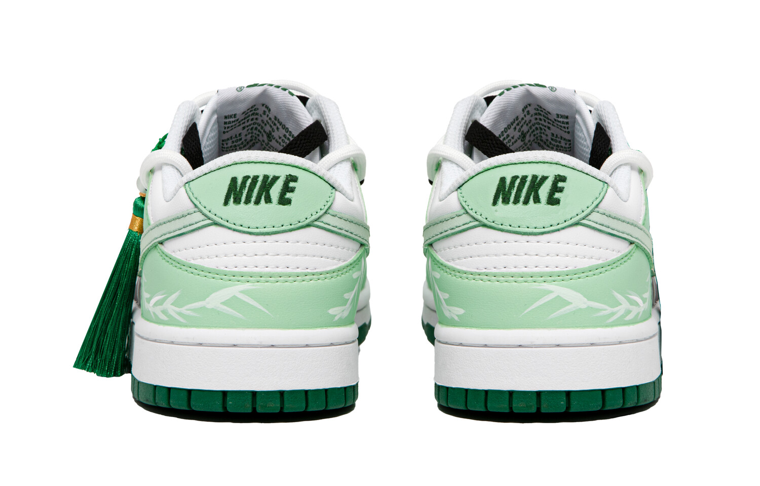 

Кроссовки Nike Dunk Skateboarding Shoes Men Low-top White/green, белый
